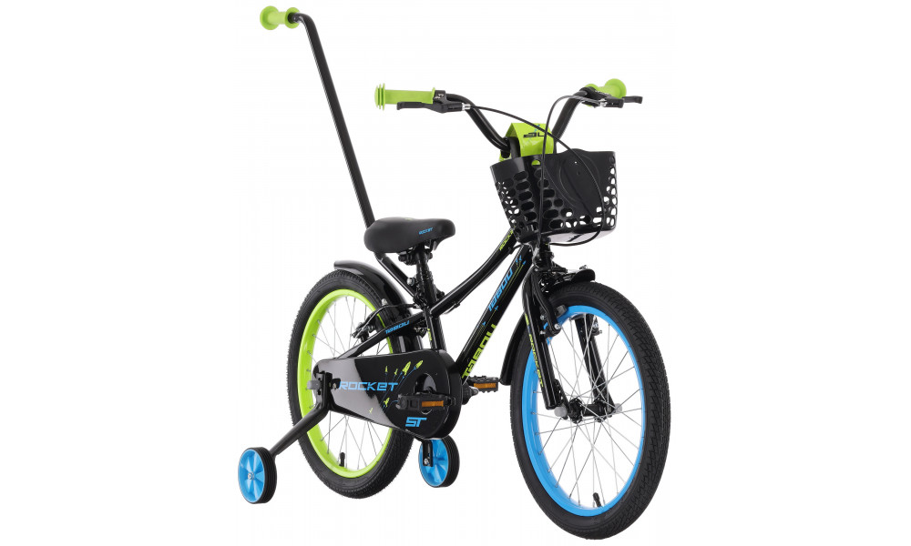 Polkupyörä Tabou Rocket ST 18 black-blue - 2