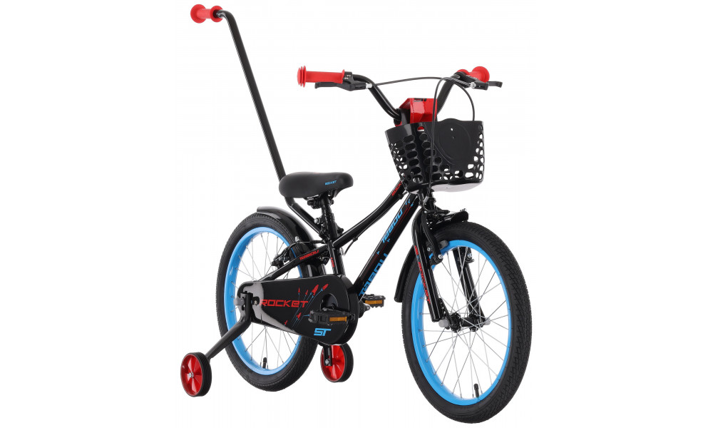 Polkupyörä Tabou Rocket ST 18 black-red - 2