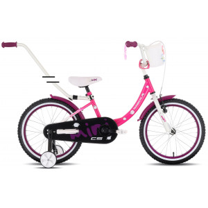 Polkupyörä Tabou Miss CS 18 pink-white