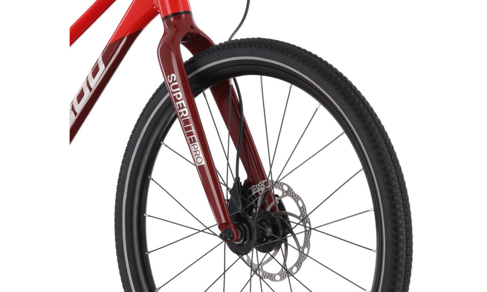Polkupyörä Tabou Superlite Pro 24 red-burgundy - 4