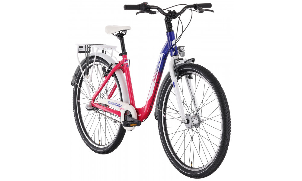 Polkupyörä Tabou Queen 27.5 Plus pink-white - 2