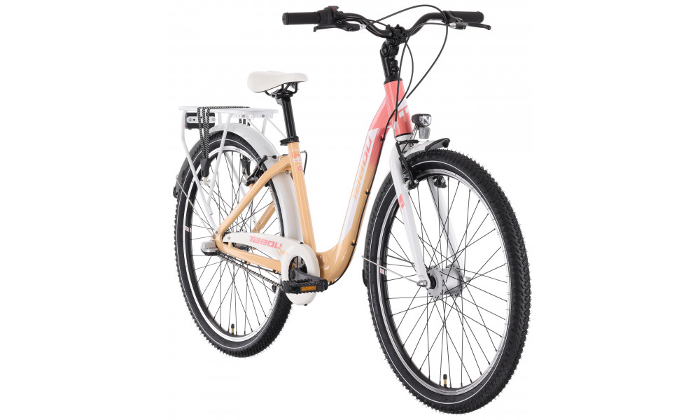 Polkupyörä Tabou Queen 26 Plus coral-white - 2