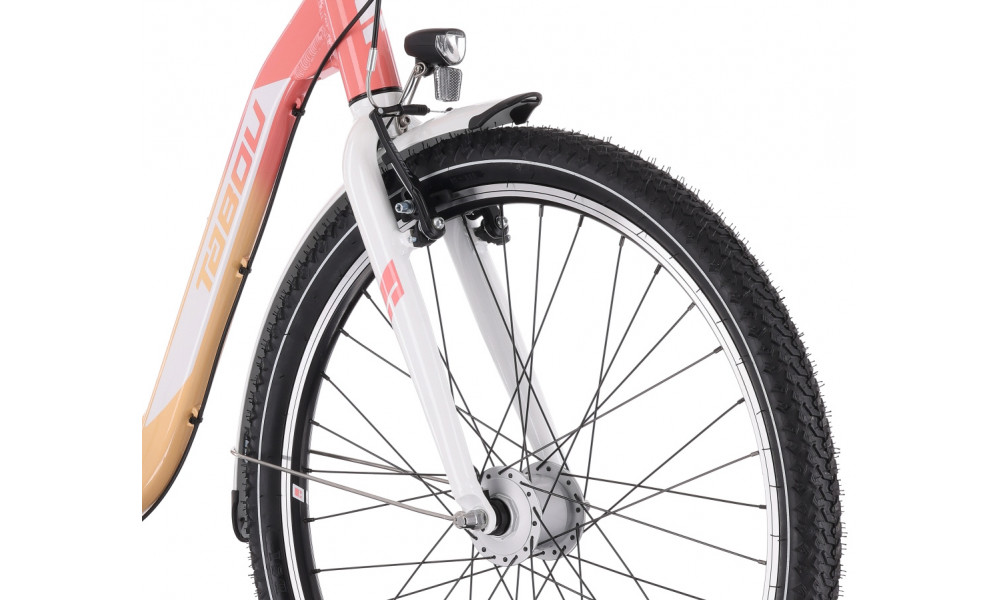 Polkupyörä Tabou Queen 26 Plus coral-white - 4