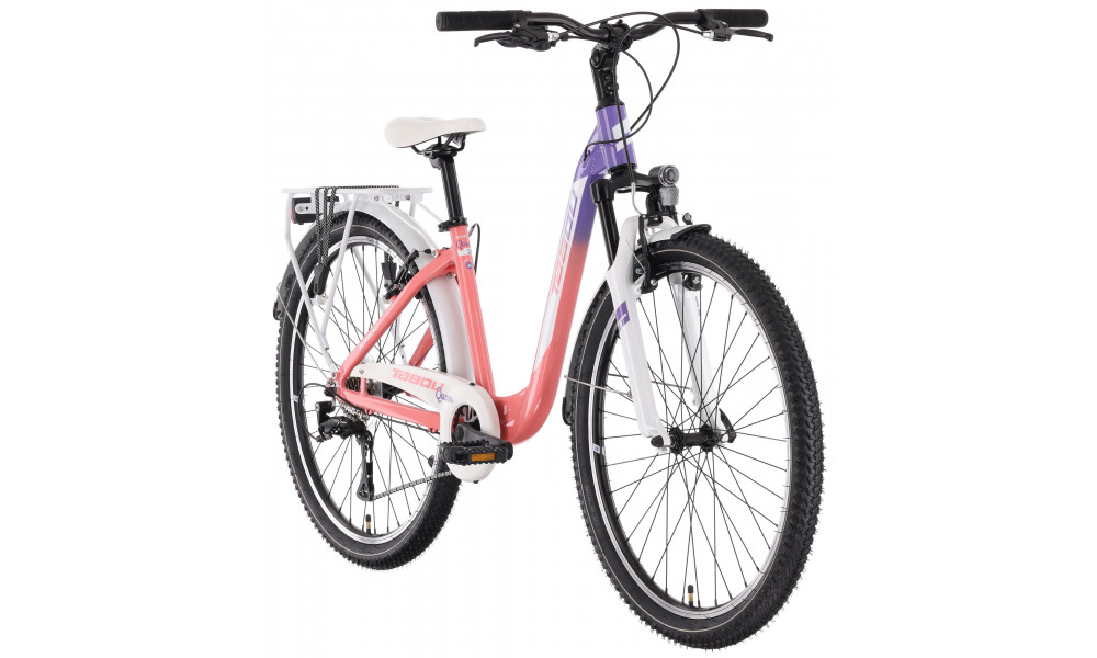Polkupyörä Tabou Queen 26 pink-white - 2