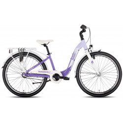 Polkupyörä Tabou Queen 24 Plus purple-white