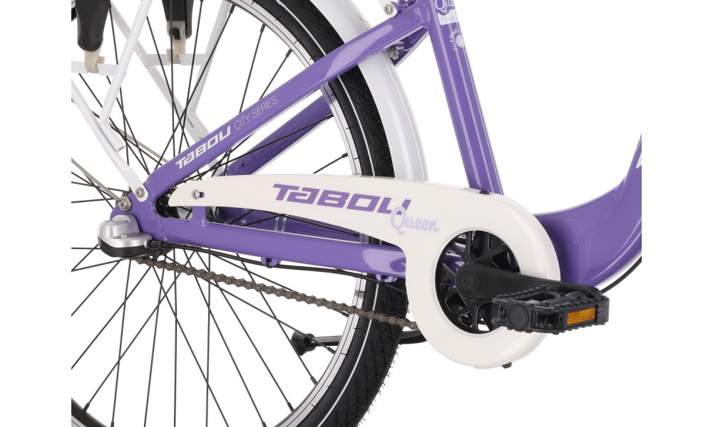 Polkupyörä Tabou Queen 24 Plus purple-white - 3
