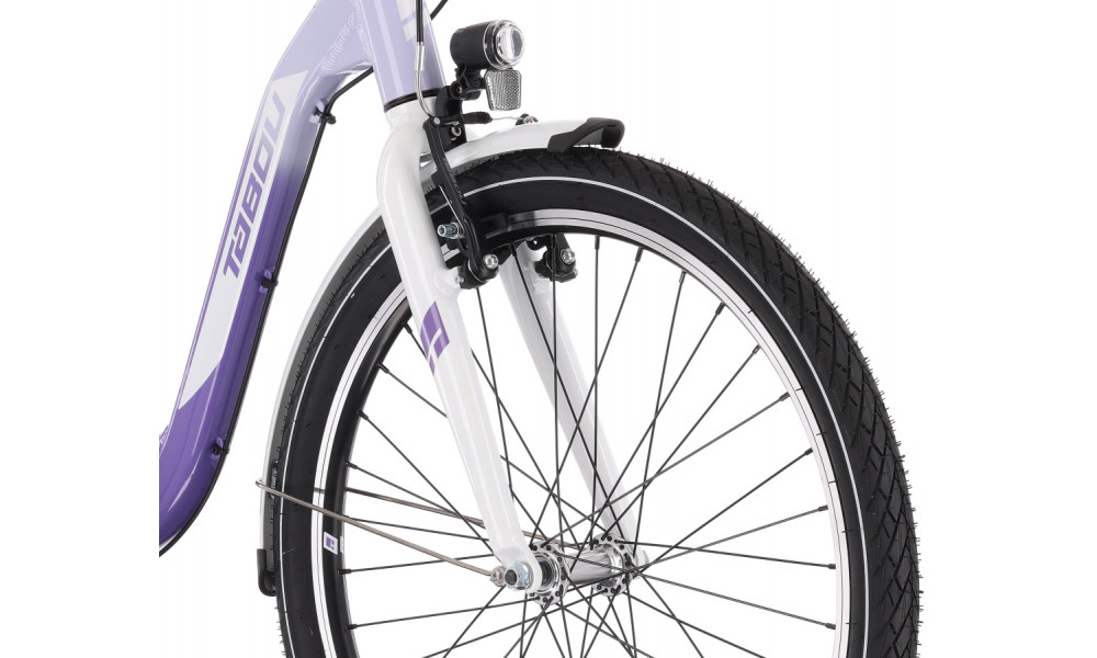 Polkupyörä Tabou Queen 24 Plus purple-white - 4