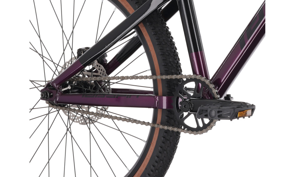 Polkupyörä Tabou Tabspin JR 24 purple-black - 3