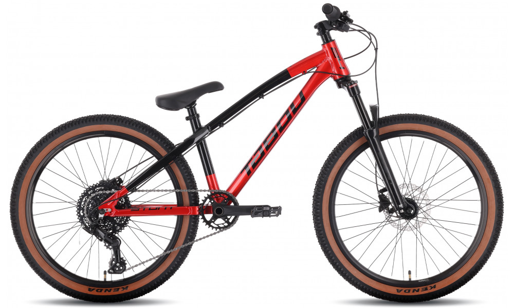 Polkupyörä Tabou Stunt JR 24 red-black - 1