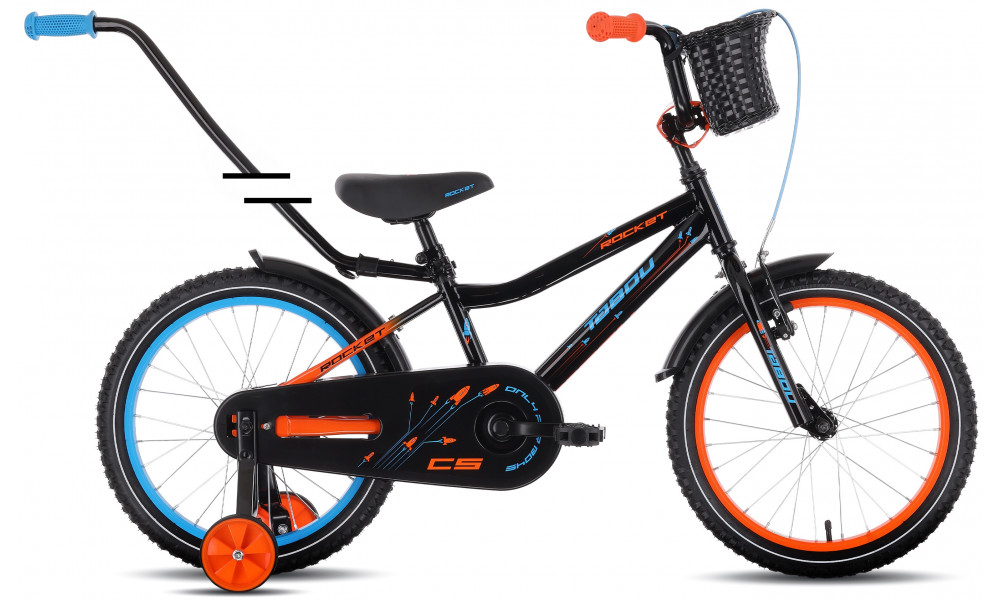Polkupyörä Tabou Rocket CS 18 black-orange - 1