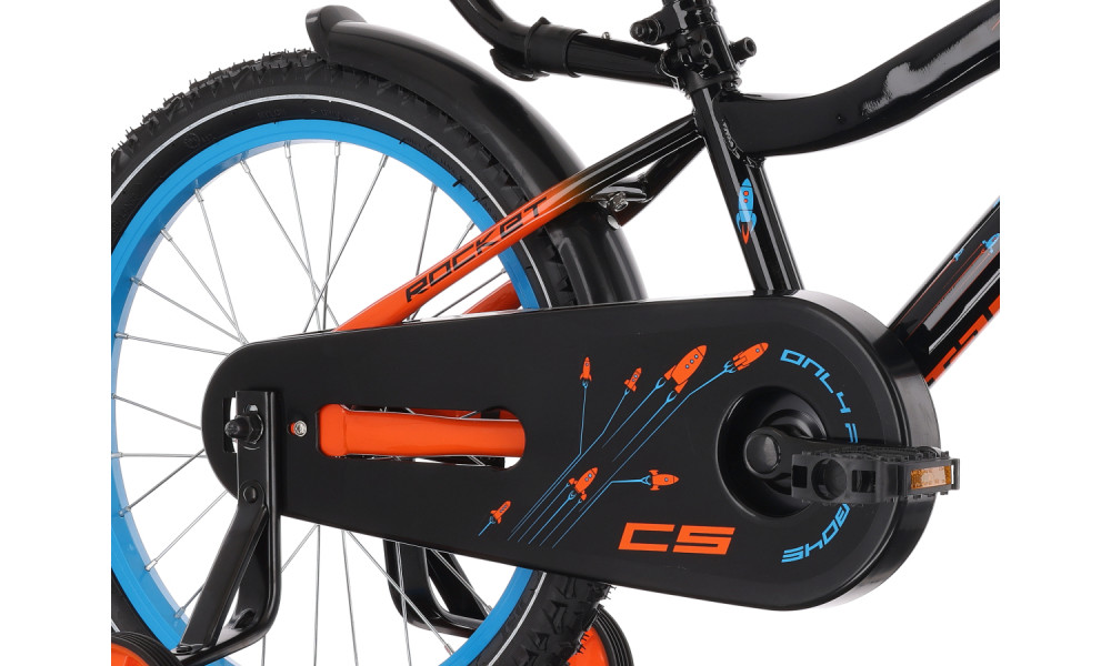 Polkupyörä Tabou Rocket CS 18 black-orange - 3