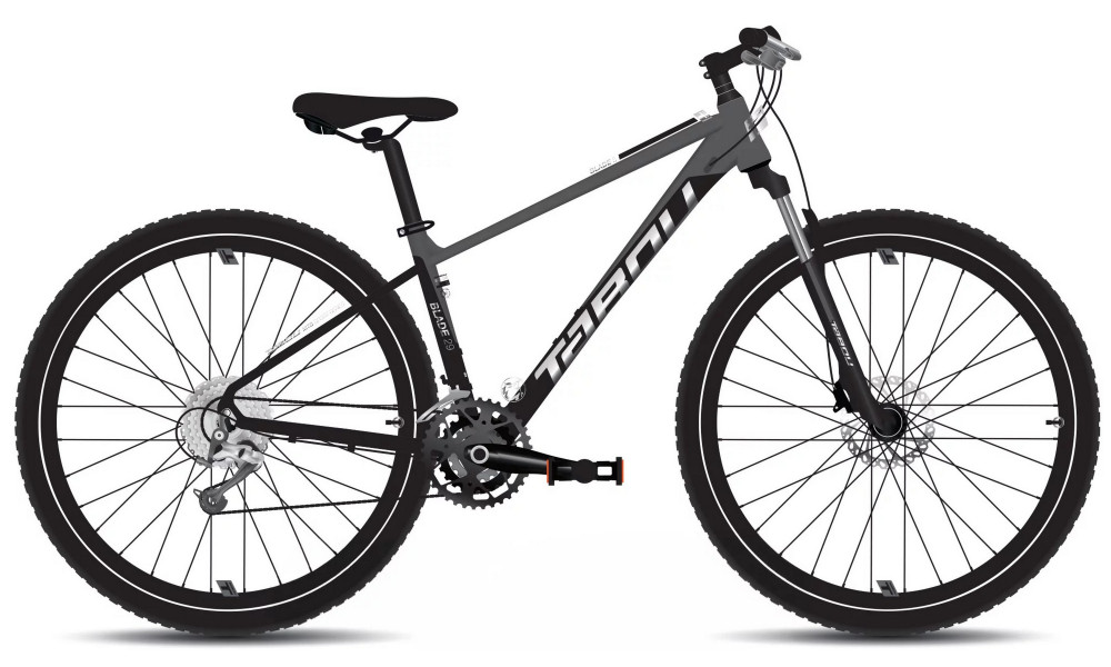 Polkupyörä Tabou Blade 29 5 black-anthracite 