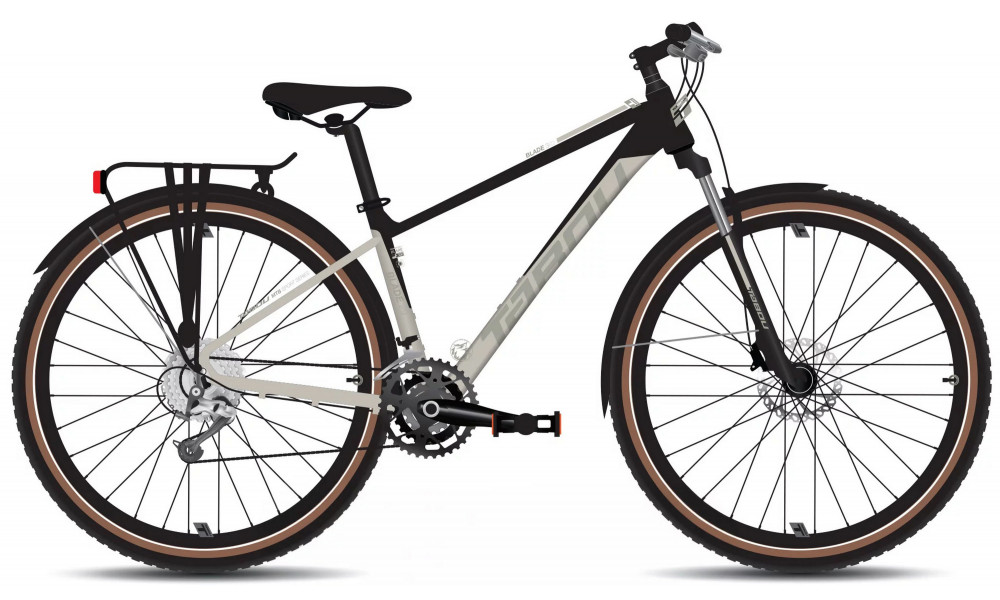 Polkupyörä Tabou Blade 29 3 EQ grey-black 
