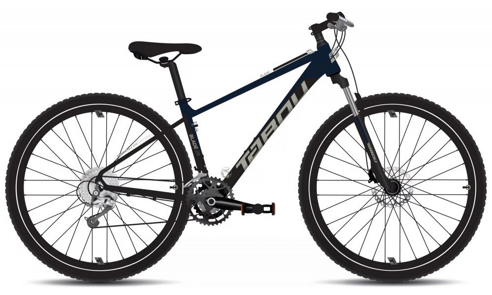 Polkupyörä Tabou Blade 29 3 black-black 