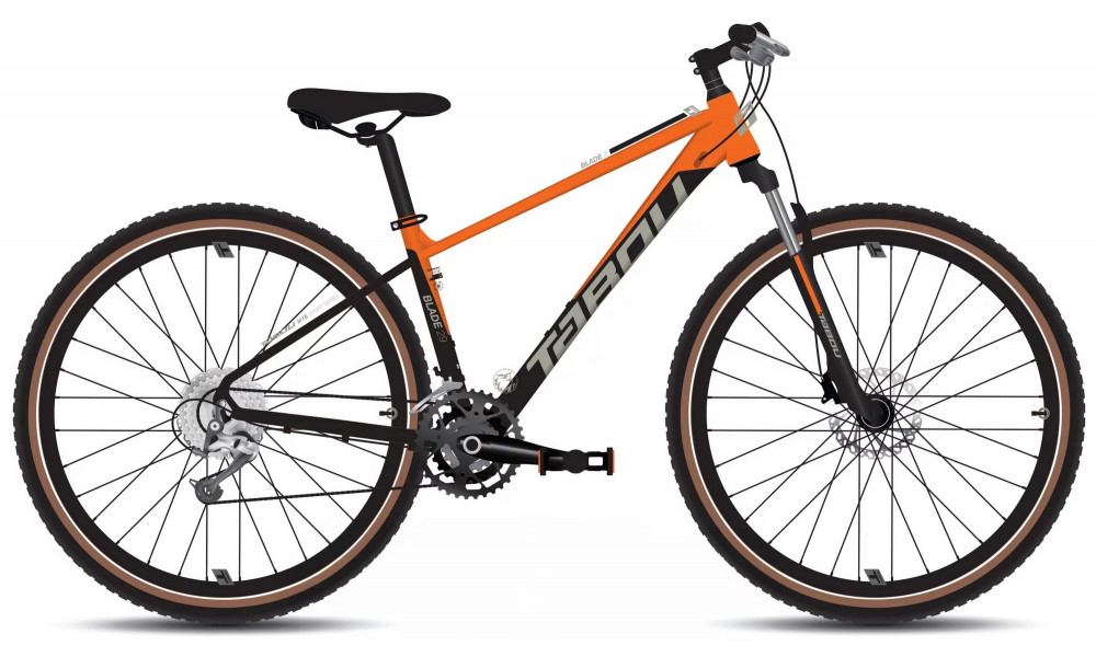 Polkupyörä Tabou Blade 29 2 black-orange 