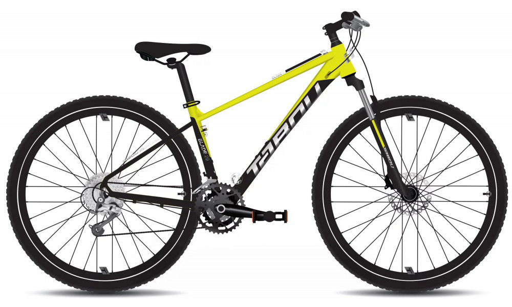 Polkupyörä Tabou Blade 29 2 black-yellow 