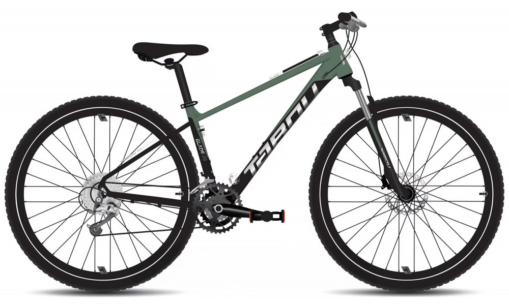 Polkupyörä Tabou Blade 29 2 black-green 