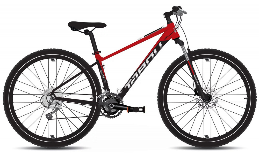 Polkupyörä Tabou Blade 27.5 3 black-red 