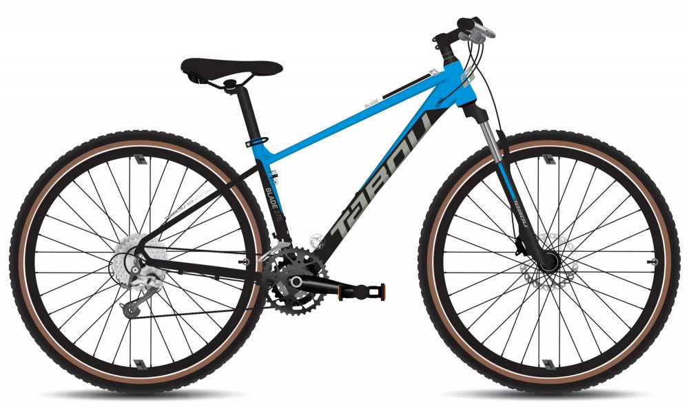 Polkupyörä Tabou Blade 27.5 1 black-blue 