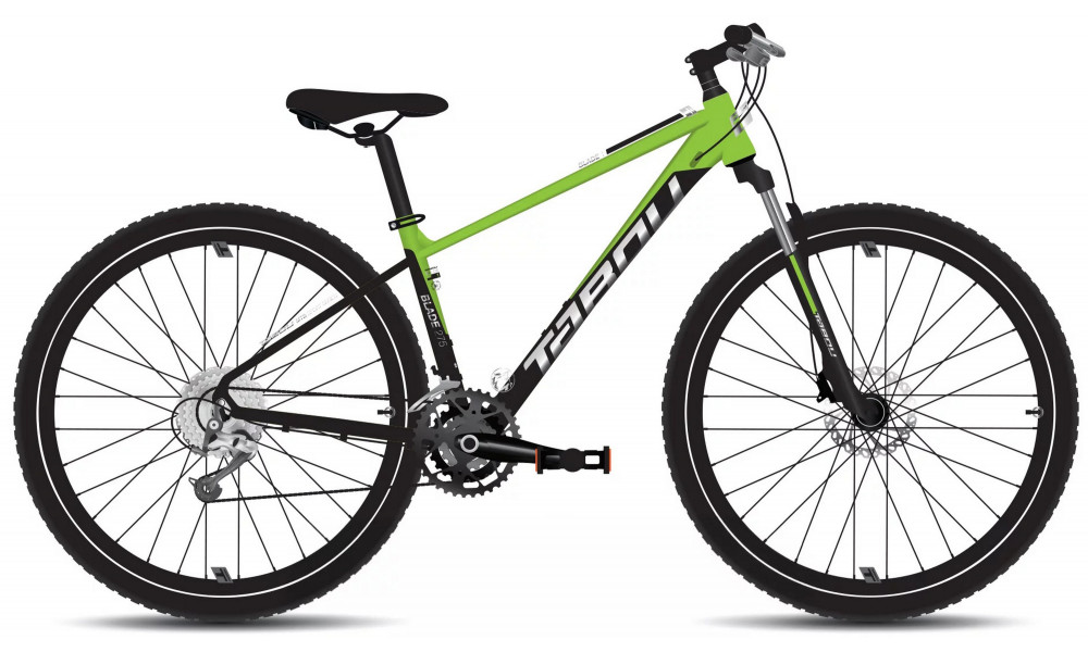 Polkupyörä Tabou Blade 27.5 1 black-green 