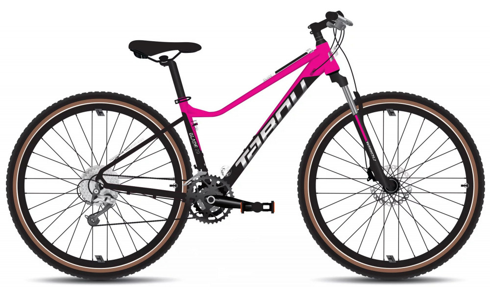 Polkupyörä Tabou Blade 29 2 W black-fuxia 
