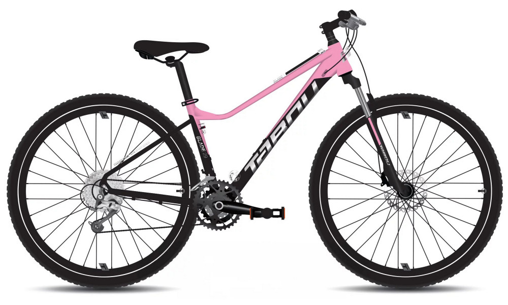Polkupyörä Tabou Blade 29 1 W black-pink 