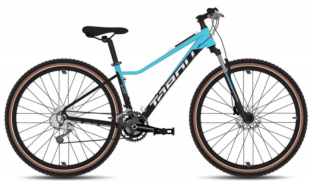 Polkupyörä Tabou Blade 27.5 3 W black-turq 