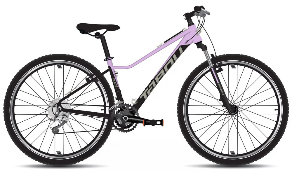 Polkupyörä Tabou Blade 27.5 0 W black-lavender 