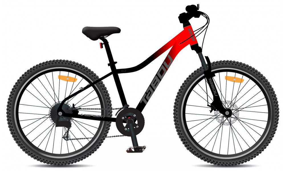 Polkupyörä Tabou Venom 4.0 27.5 red-black 