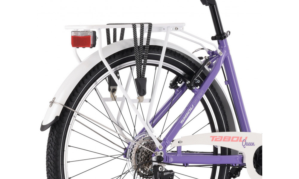 Polkupyörä Tabou Queen 27.5 purple-white - 8