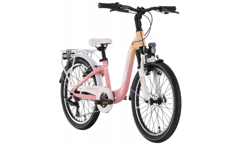 Polkupyörä Tabou Queen 20 coral-white - 2