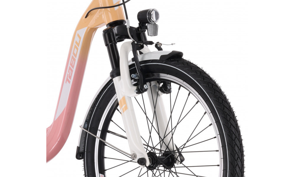 Polkupyörä Tabou Queen 20 coral-white - 4