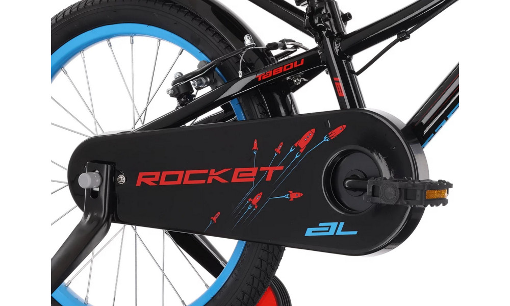 Polkupyörä Tabou Rocket AL 14 black-red - 3