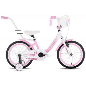Polkupyörä Tabou Miss Alu 16 pink-white