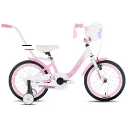 Polkupyörä Tabou Miss Alu 16 pink-white