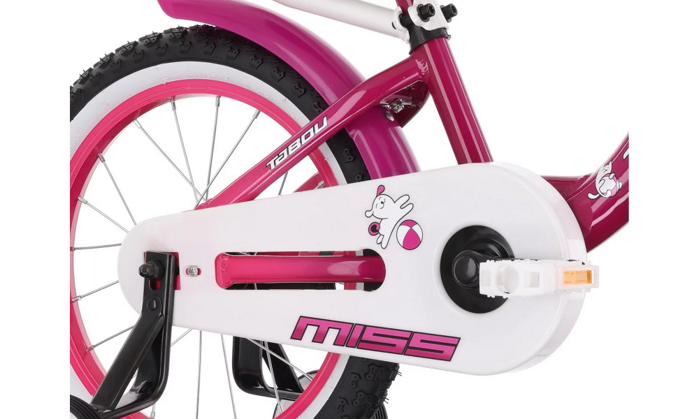 Polkupyörä Tabou Miss Alu 14 pink-purple - 3