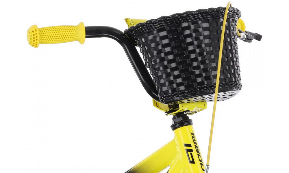 Polkupyörä Tabou Rocket Alu 16 black-yellow - 6
