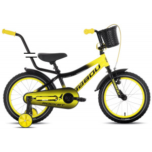 Polkupyörä Tabou Rocket Alu 14 black-yellow