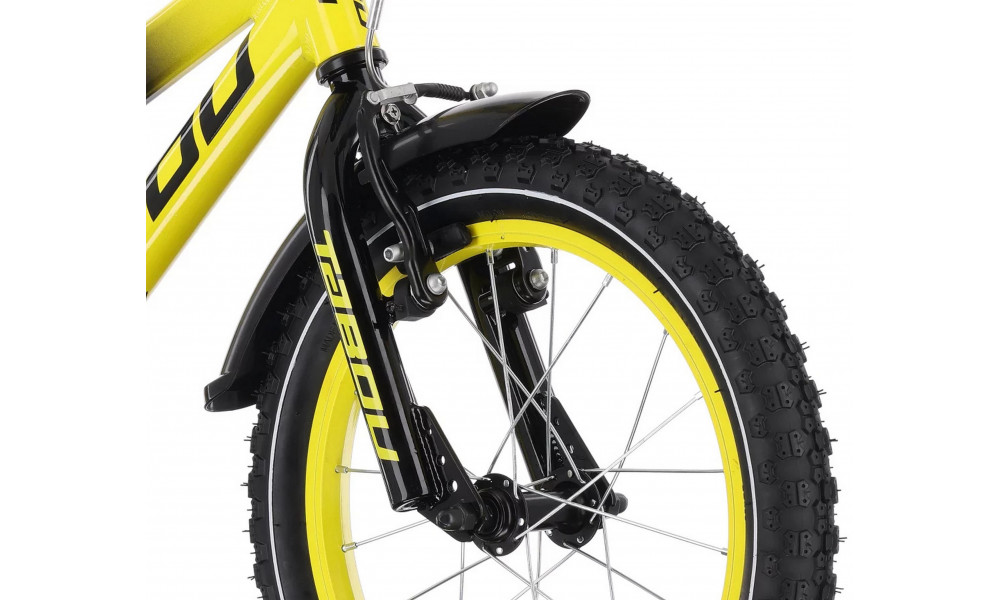 Polkupyörä Tabou Rocket Alu 14 black-yellow - 4