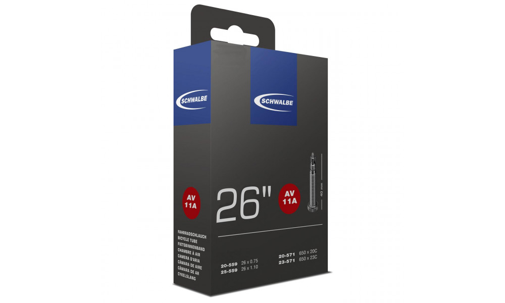 Sisäkumi 26" Schwalbe SV11A (20/25-559) - 1