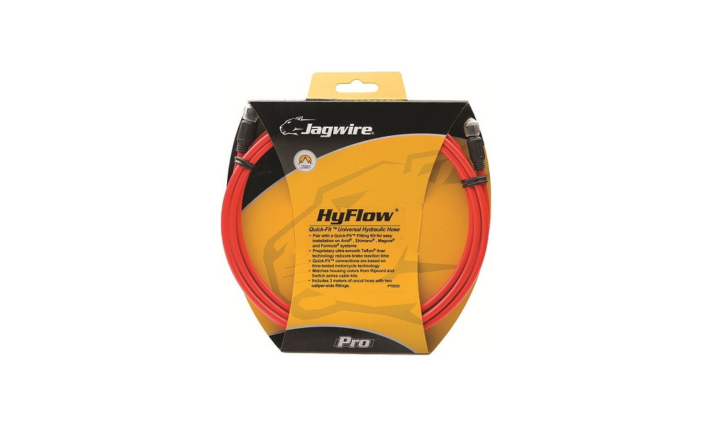 Jarruletkusarja hydrauliseen levyjarruun Jagwire Mountain Pro red - 1