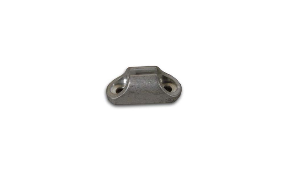 Kuoren pidike alloy with holes for riveting, silver - 1