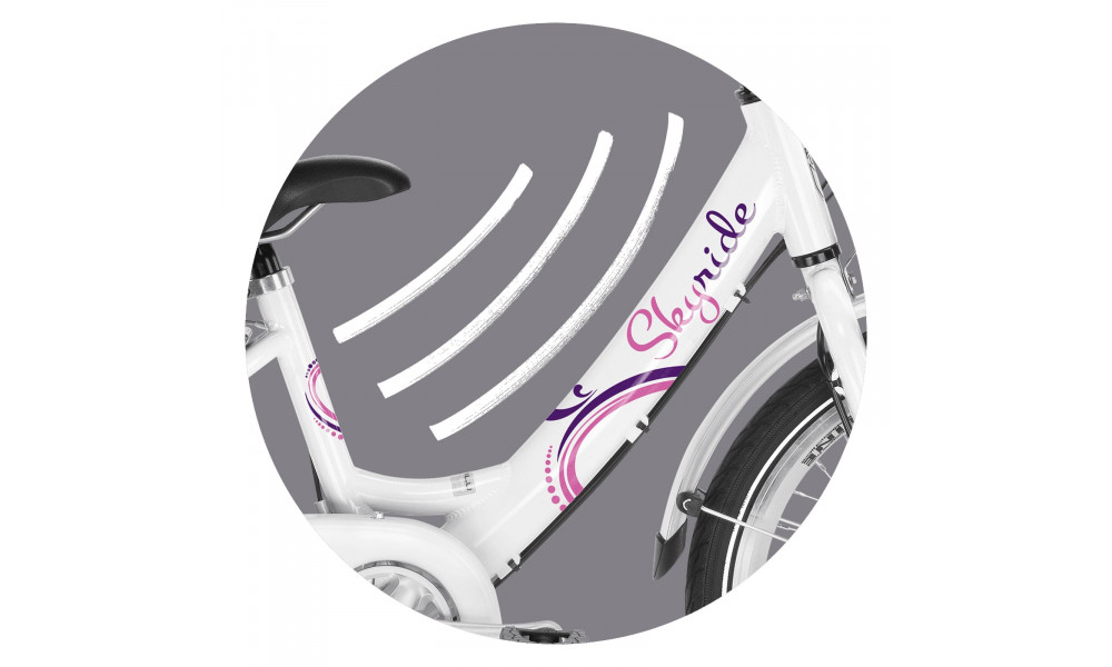 Polkupyörä PUKY Skyride 20-3 Alu white - 2