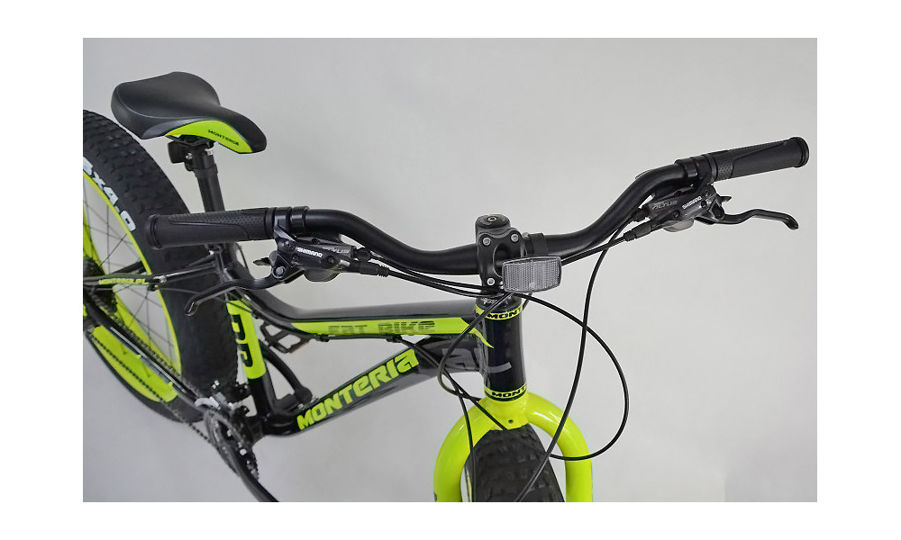 Dviratis Monteria FAT BIKE 1.0 green 2016 - 5