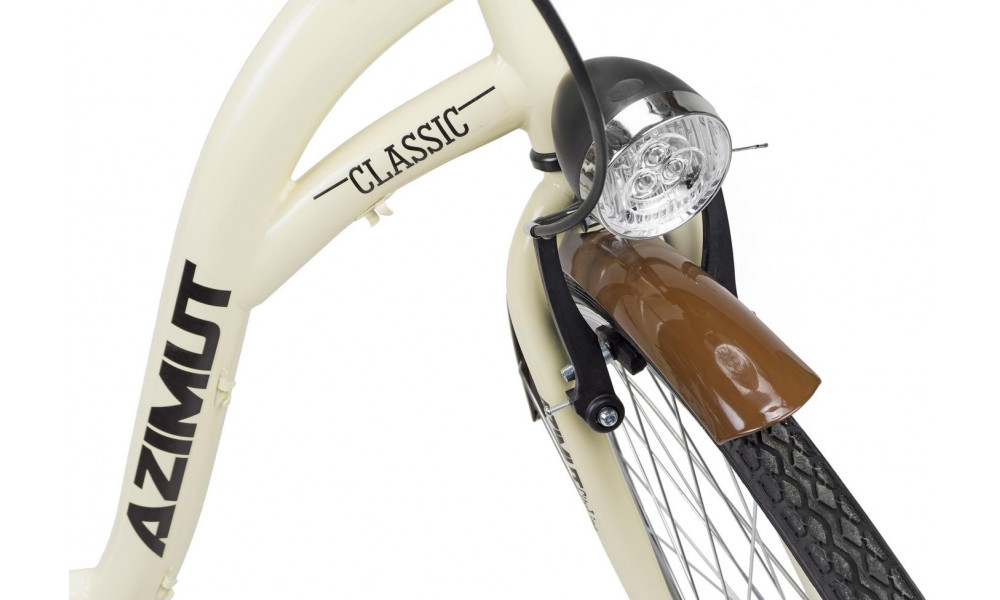 Polkupyörä AZIMUT Classic 26" 2025 cream - 1