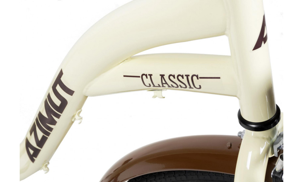 Polkupyörä AZIMUT Classic 28" 2025 cream - 6