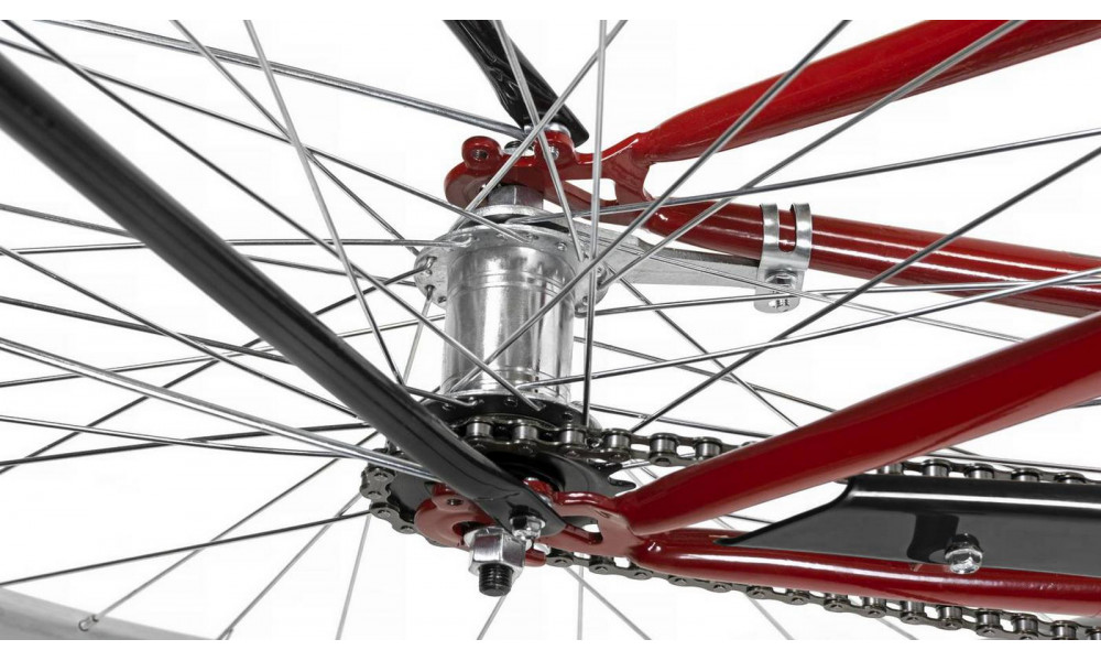 Polkupyörä AZIMUT Classic 28" 2025 bordo - 5