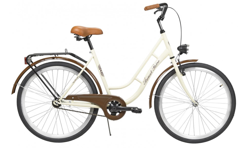 Polkupyörä AZIMUT Retro 26" 2025 cream - 2
