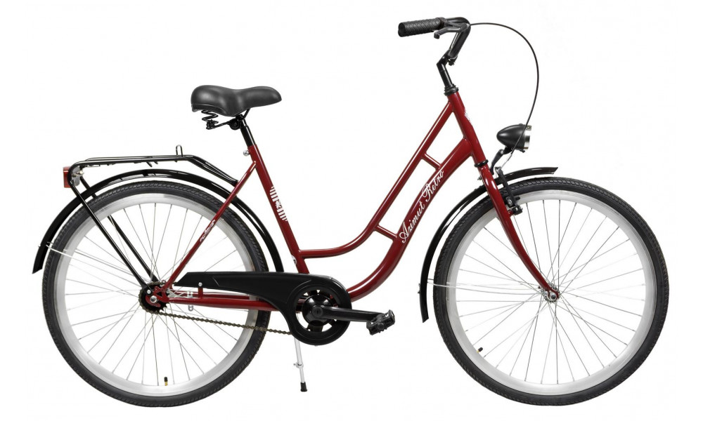 Polkupyörä AZIMUT Retro 26" 2025 bordo - 1
