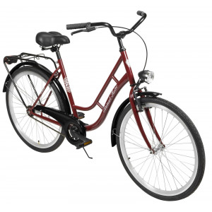 Polkupyörä AZIMUT Retro 26" 2025 bordo